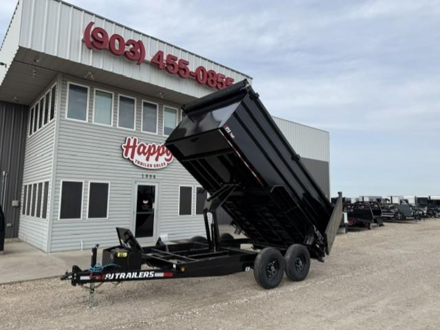 New 2026 PJ 83"x14' BP Tandem Axle Dump w/ 48" Sides – D7