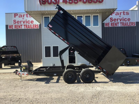 New 2026 PJ 83"x14' BP Tandem Axle Dump w/ 48" Sides – D7