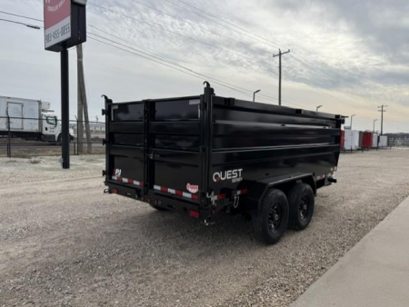 New 2026 PJ 83"x14' BP Tandem Axle Dump w/ 48" Sides – D7