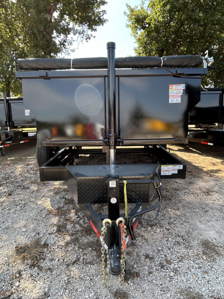 New 2026 Texas Pride Trailers 7x16x3ft sidewalls Dump Trailer-Tandem Axles-8K axles