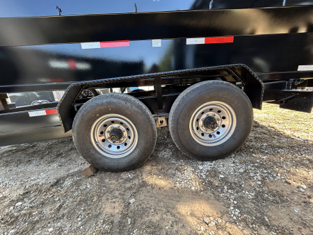 New 2026 Texas Pride Trailers 7x16x3ft sidewalls Dump Trailer-Tandem Axles-8K axles