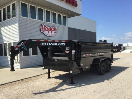 New 2026 PJ 83"x16' GN Tandem Axle Low Pro High Side Dump w/ 48" Sides – DM