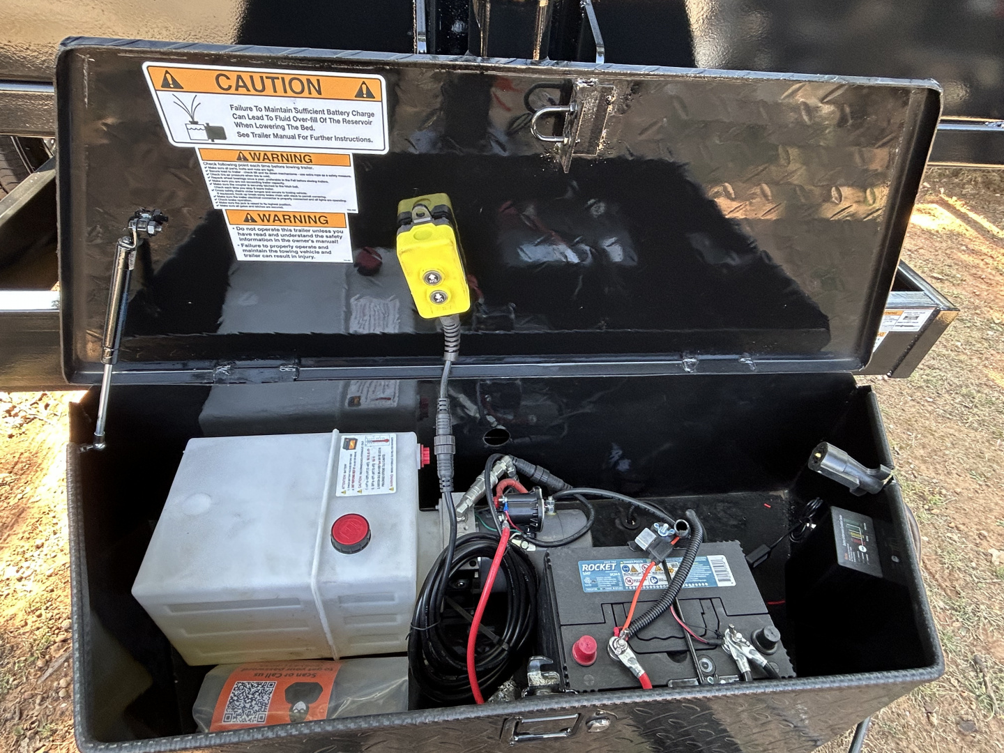 New 2026 Texas Pride Trailers 7x16x3ft Sidewalls Dump Trailer-Tandem Axles-8K axles