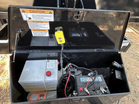 New 2026 Texas Pride Trailers 7x16x3ft Sidewalls Dump Trailer-Tandem Axles-8K axles