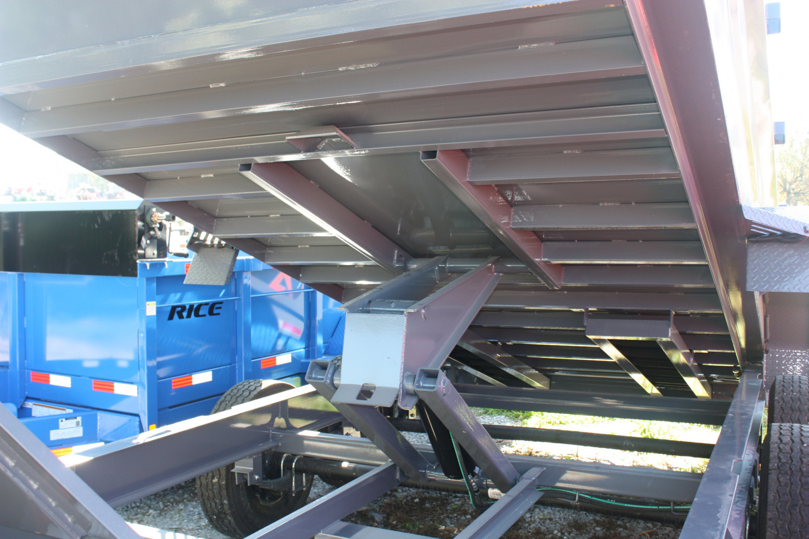 New 2026 RawMaxx GDXK 14' Dump Trailer