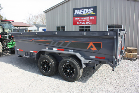 New 2026 RawMaxx GDXK 14' Dump Trailer