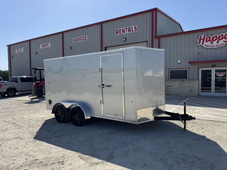 New 2026 Compass 7'x14' Enclosed Cargo Trailer - Indigo DLX