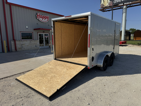 New 2026 Compass 7'x14' Enclosed Cargo Trailer - Indigo DLX