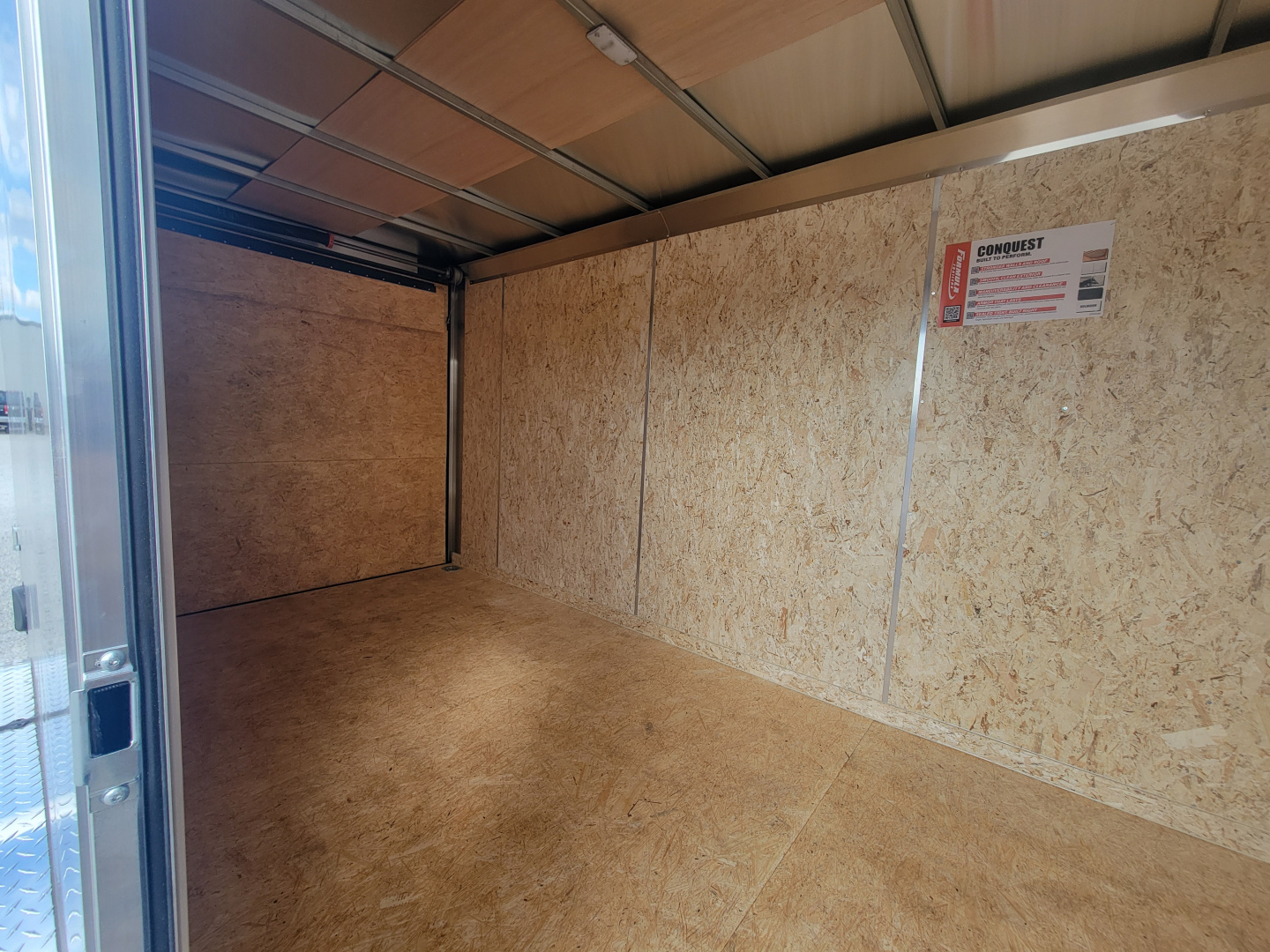 New 2026 Formula Trailers 7x14 Traverse Flat Top V-Nose 7K Cargo / Enclosed Trailer