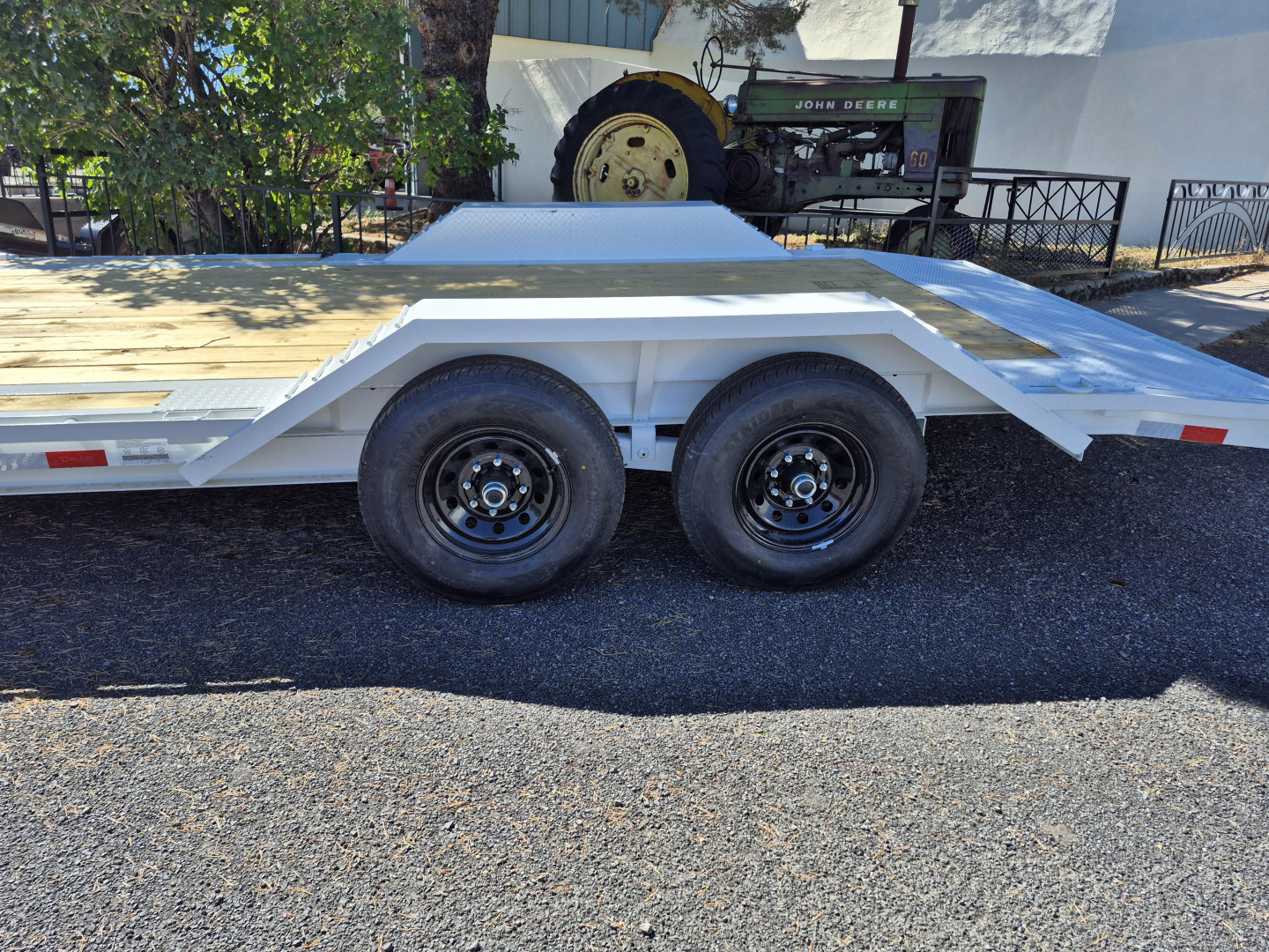 New 2026 Delco Tandem Axle Car Hauler/14,000 GVWR/102"x18'