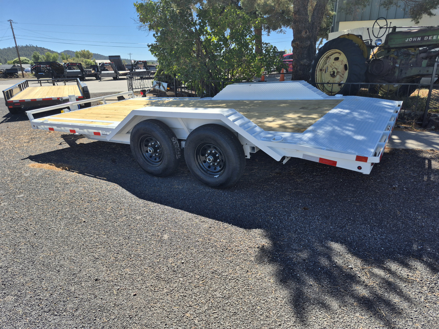 New 2026 Delco Tandem Axle Car Hauler/14,000 GVWR/102"x18'