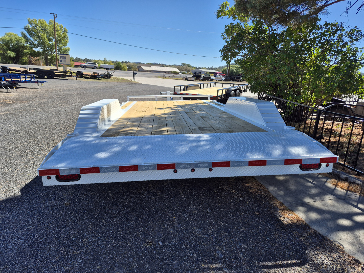 New 2026 Delco Tandem Axle Car Hauler/14,000 GVWR/102"x18'