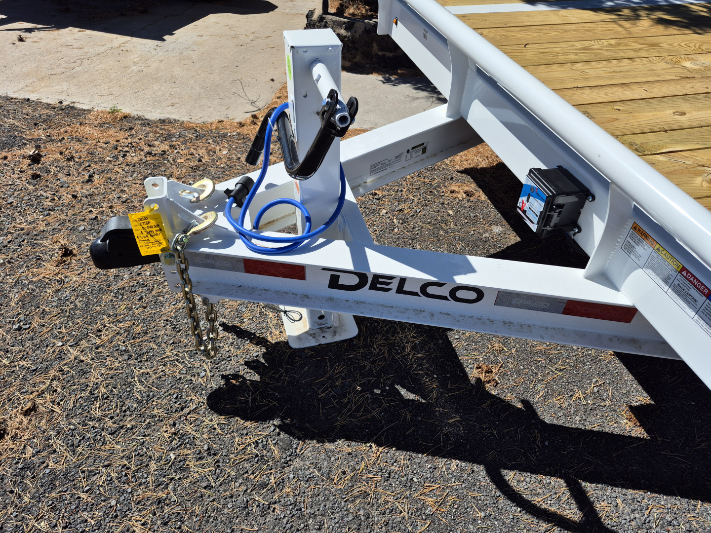 New 2026 Delco Tandem Axle Car Hauler/14,000 GVWR/102"x18'