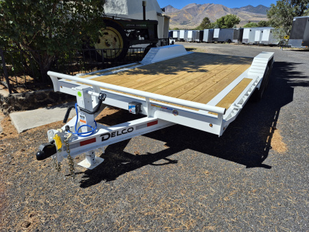 New 2026 Delco Tandem Axle Car Hauler/14,000 GVWR/102"x18'