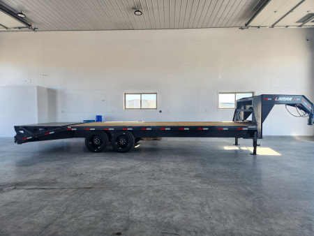 New 2026 Lamar 25' Gooseneck Deckover Trailer 16K
