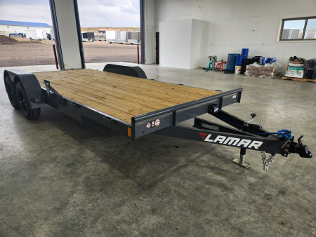 New 2026 Lamar 18' Car Trailer 7K