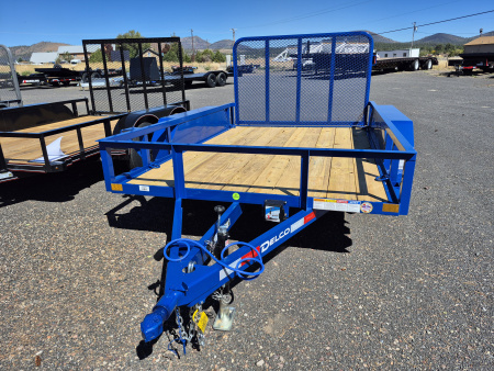New 2026 Delco Tandem Axle Utility /7,000 GVWR/77 X10'
