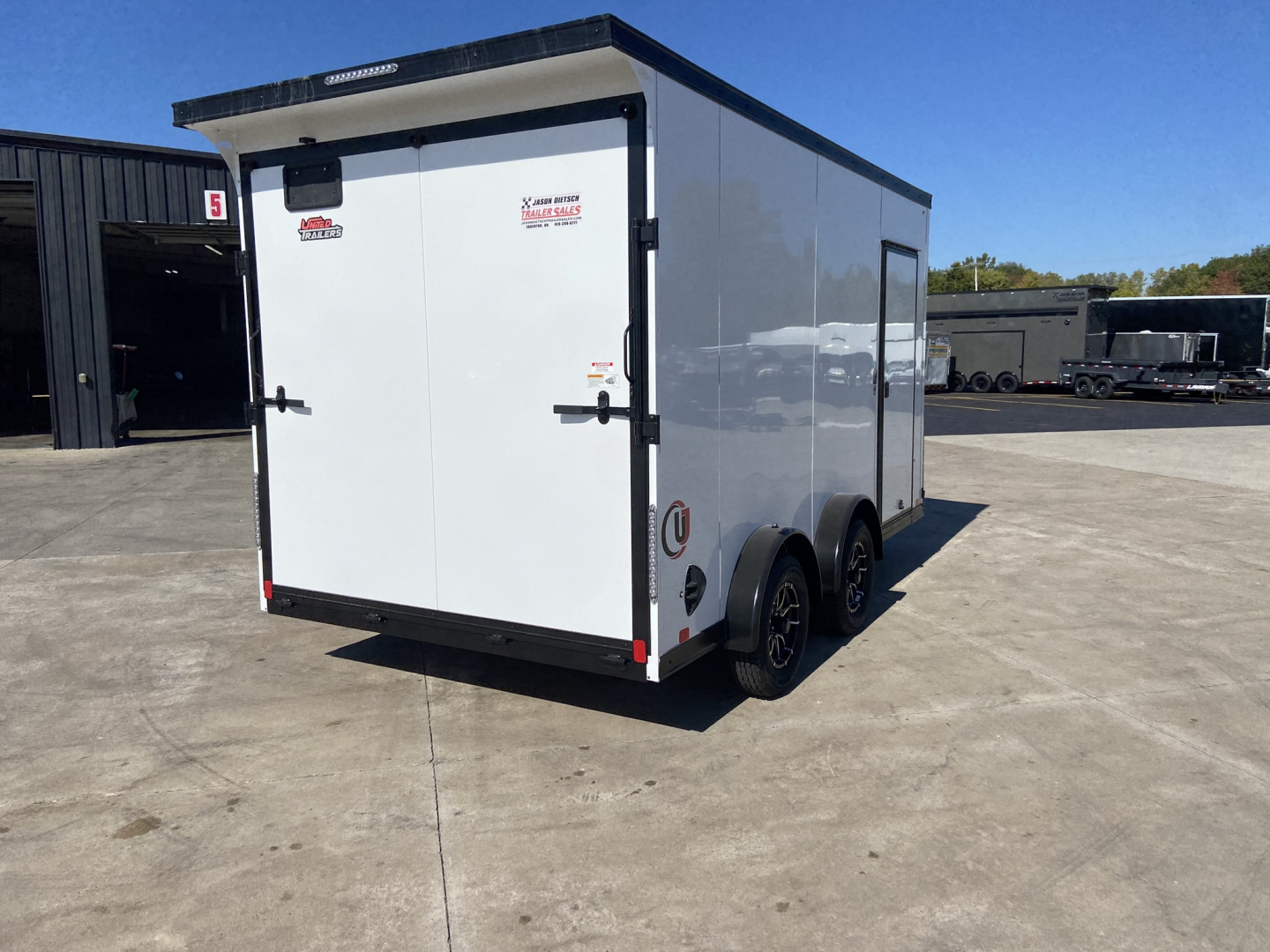 New 2026 United UJ Enclosed Cargo Trailer 16'