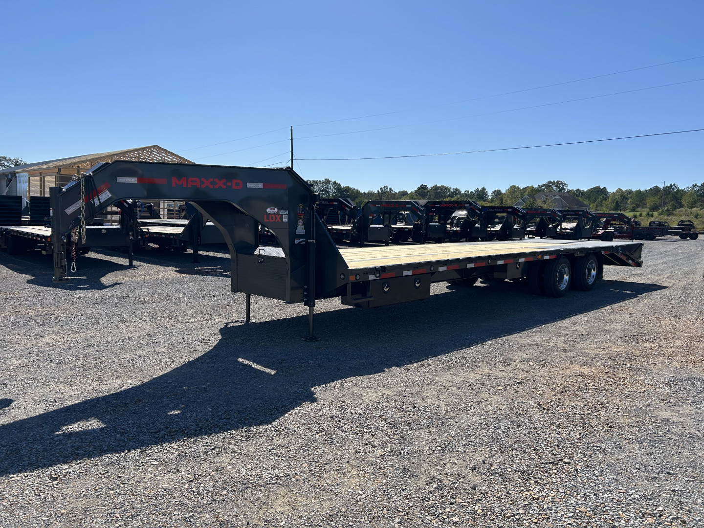 New 2026 MAXXD Gooseneck Flatbed Trailer | 102" x 30' 30K GVWR