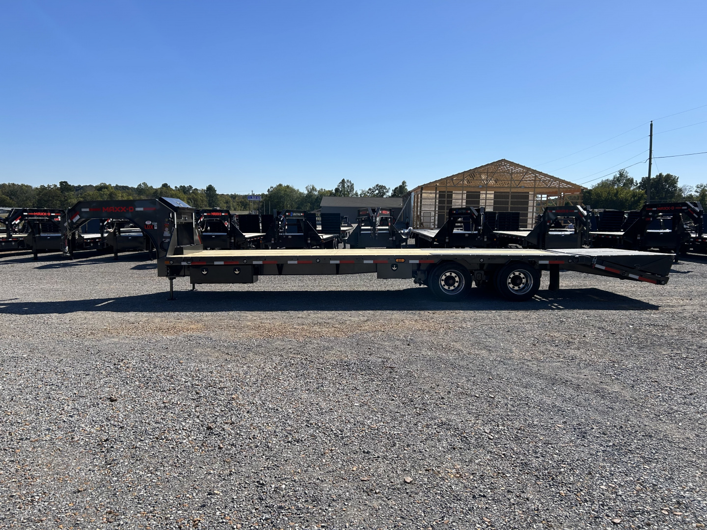 New 2026 MAXXD Gooseneck Flatbed Trailer | 102" x 30' 30K GVWR