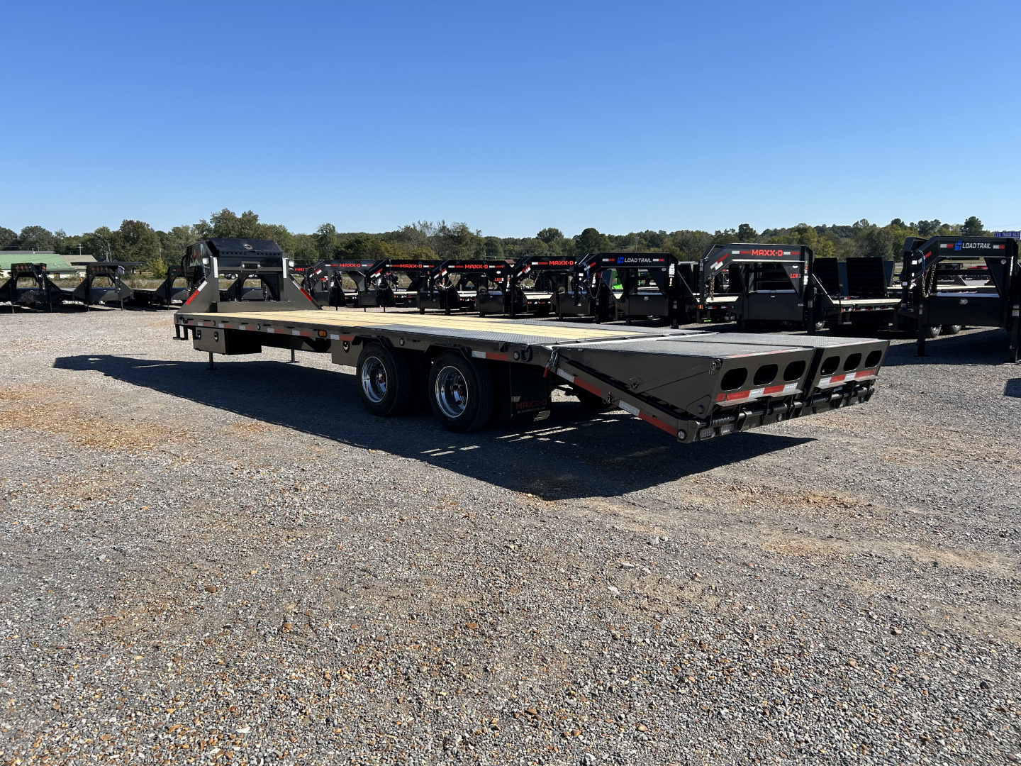 New 2026 MAXXD Gooseneck Flatbed Trailer | 102" x 30' 30K GVWR
