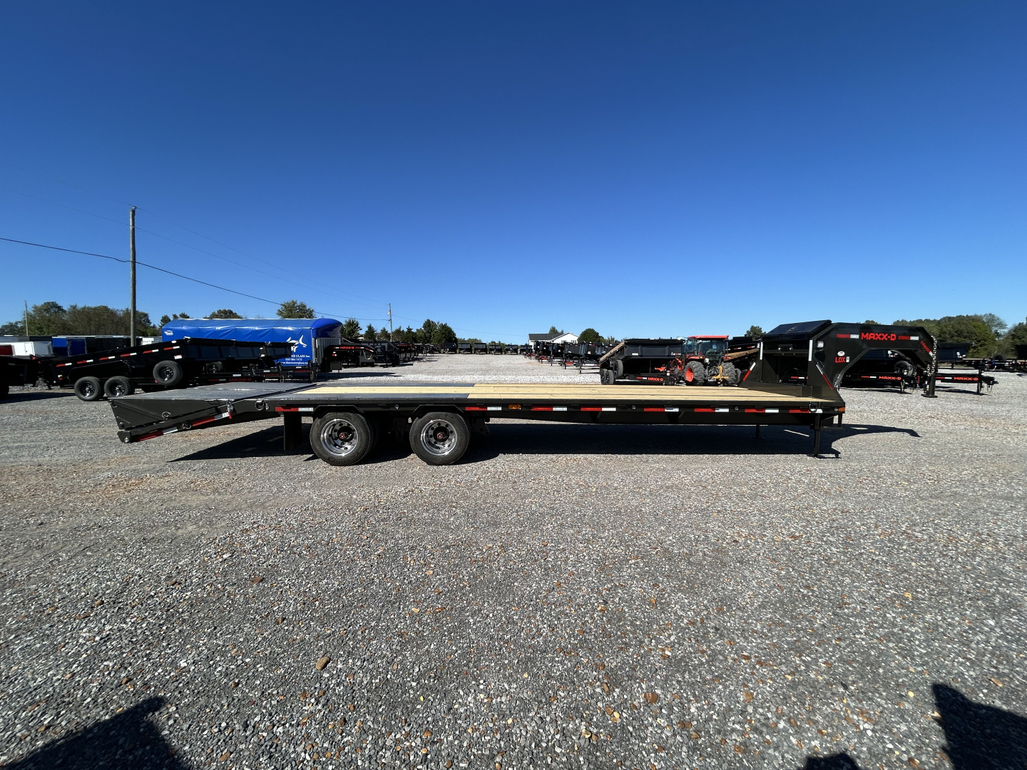 New 2026 MAXXD Gooseneck Flatbed Trailer | 102" x 30' 30K GVWR