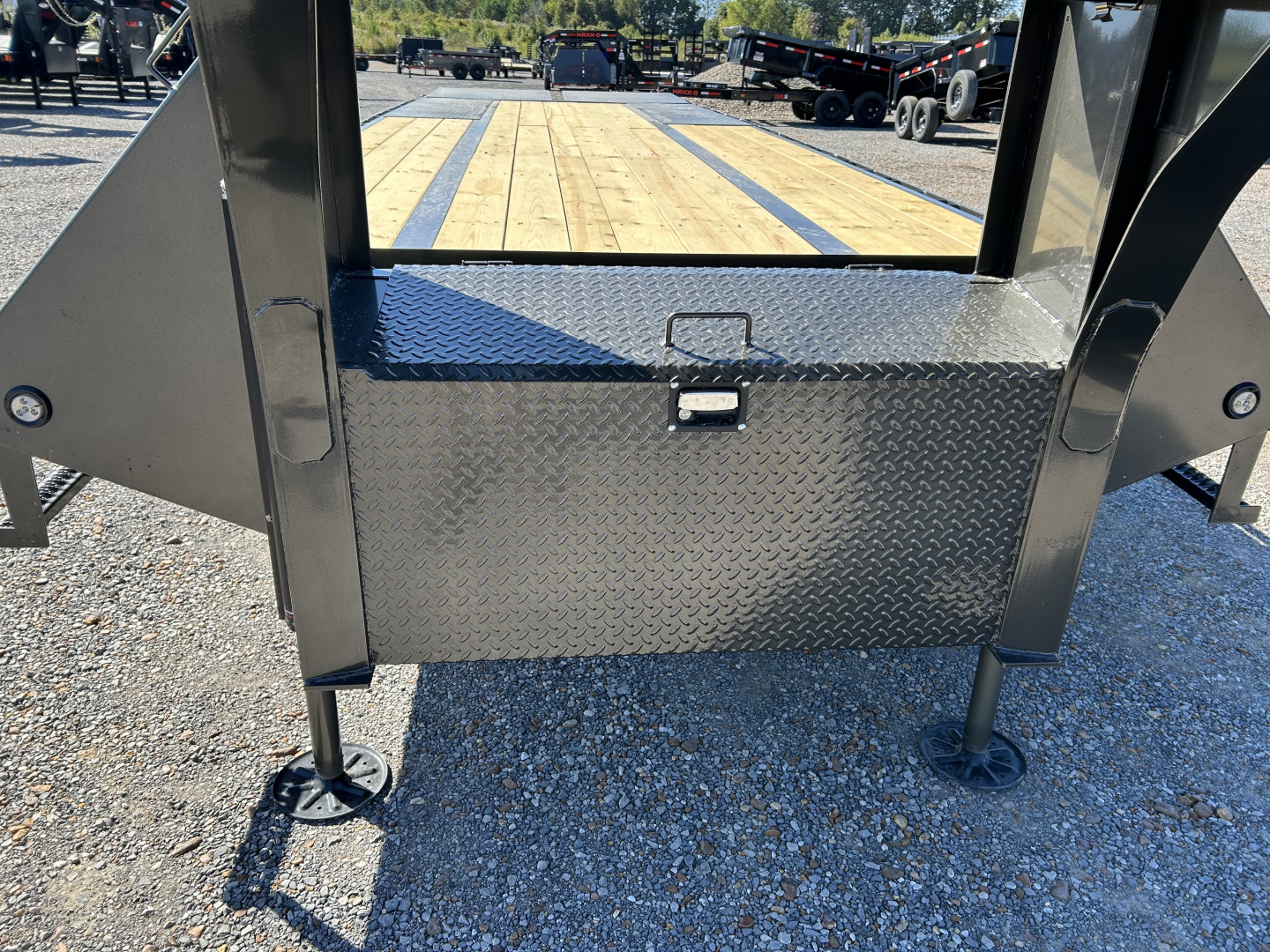 New 2026 MAXXD Gooseneck Flatbed Trailer | 102" x 30' 30K GVWR