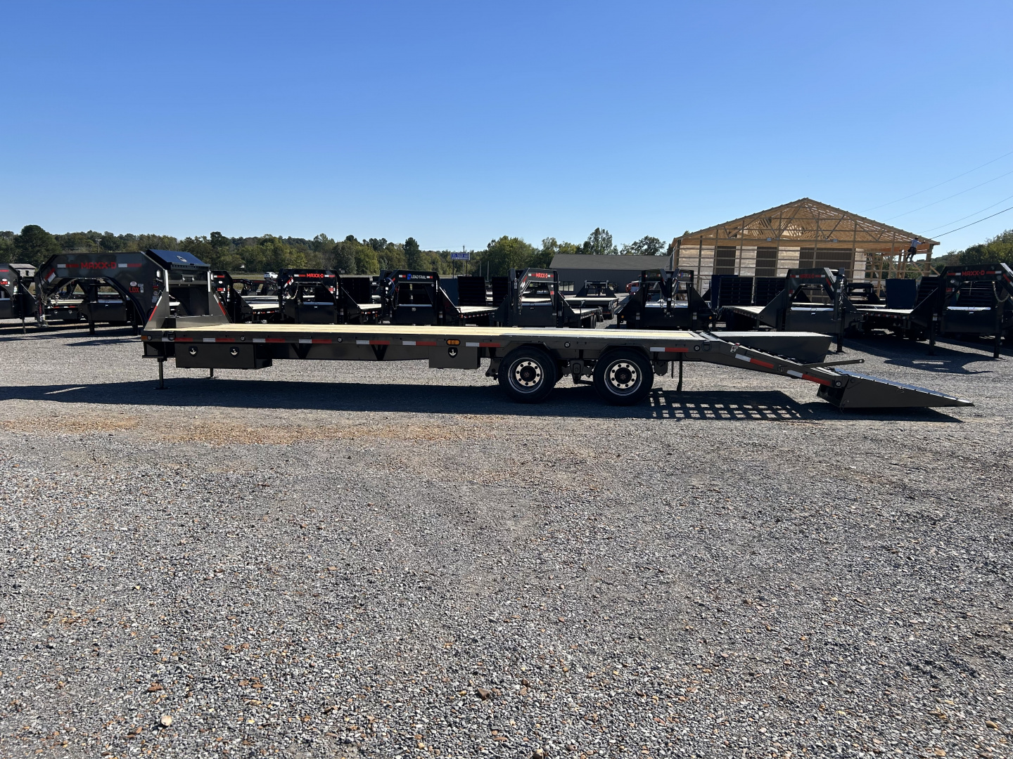 New 2026 MAXXD Gooseneck Flatbed Trailer | 102" x 30' 30K GVWR