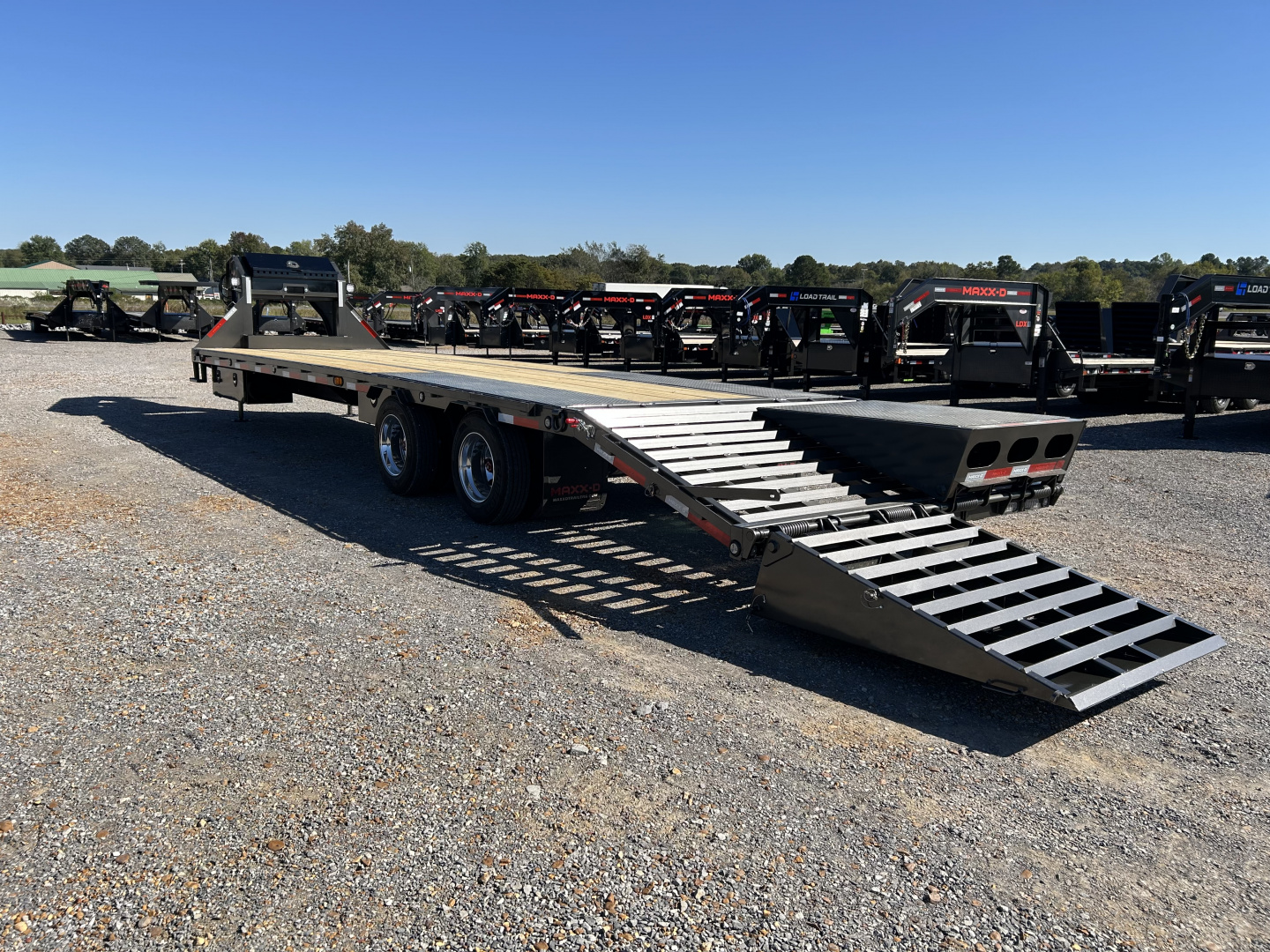 New 2026 MAXXD Gooseneck Flatbed Trailer | 102" x 30' 30K GVWR