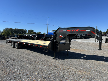 New 2026 MAXXD Gooseneck Flatbed Trailer | 102" x 30' 30K GVWR