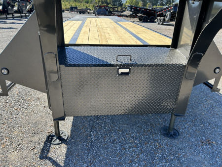 New 2026 MAXXD Gooseneck Flatbed Trailer | 102" x 30' 30K GVWR