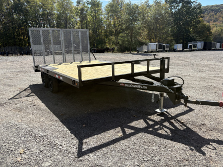 New 2026 Cross Country Manufacturing 8x14 8K Deck Over Landscape Trailer