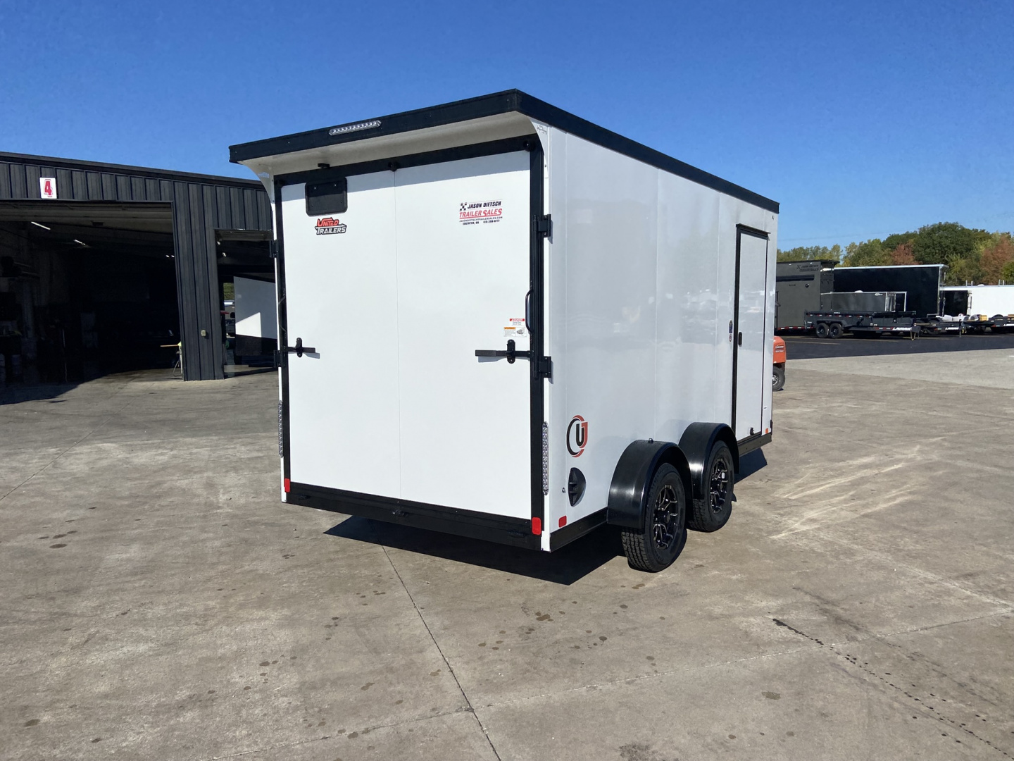 New 2026 United UJ Enclosed Cargo Trailer 14'