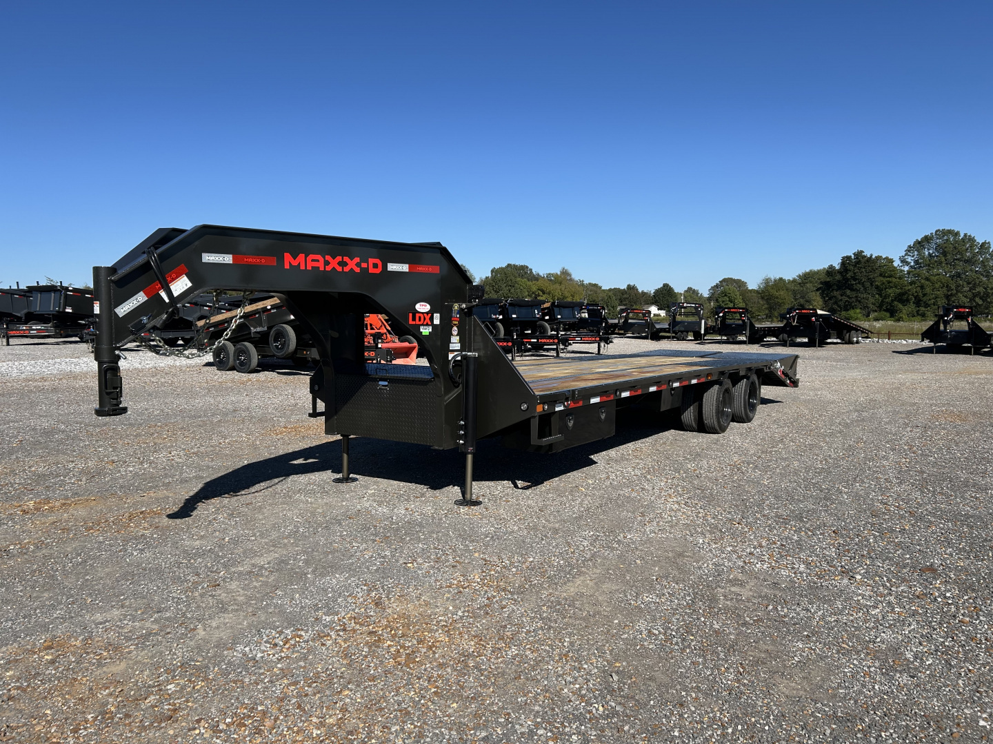 New 2026 MAXXD Gooseneck Flatbed Trailer | 102" x 28' 30K GVWR