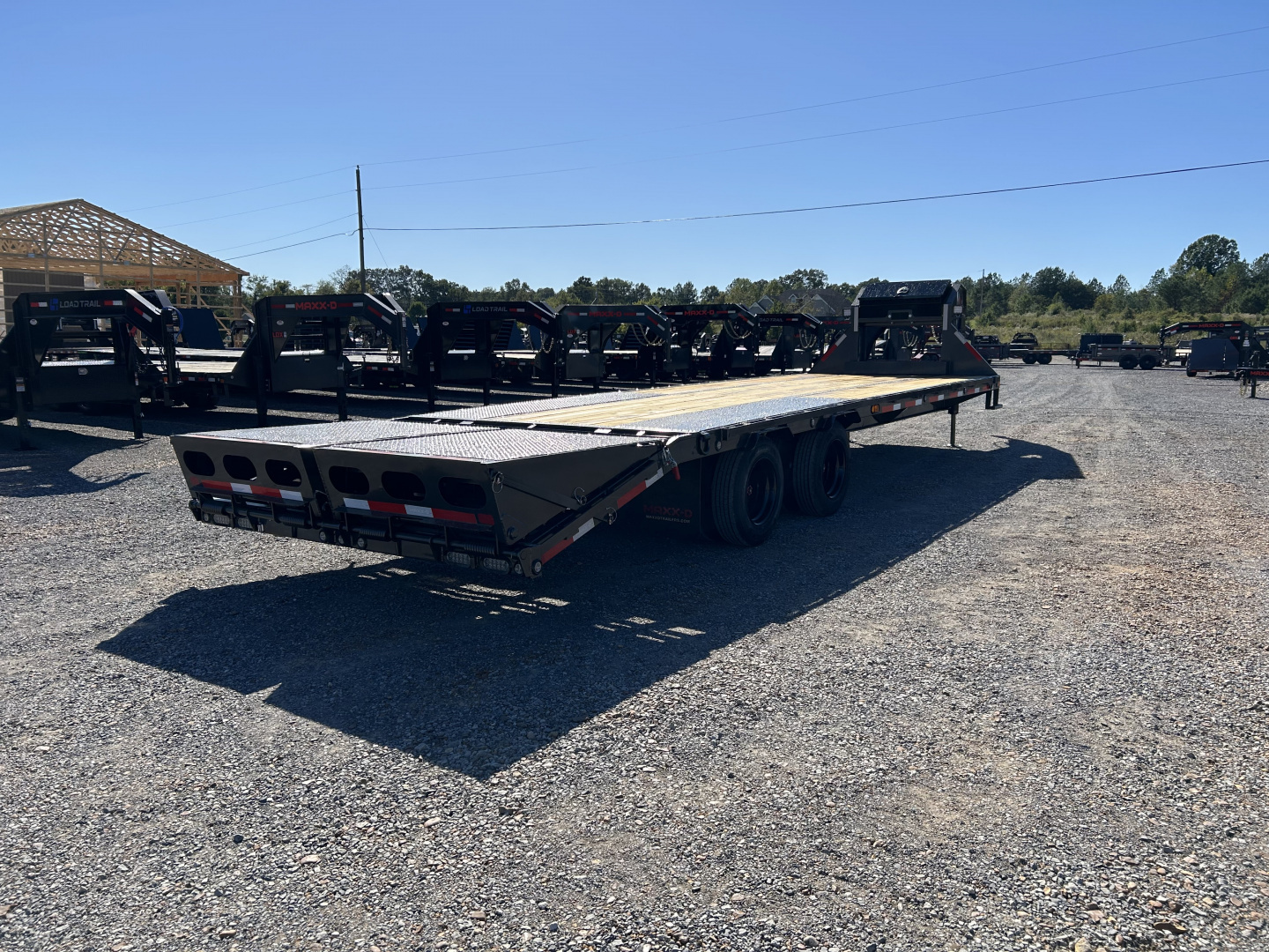 New 2026 MAXXD Gooseneck Flatbed Trailer | 102" x 28' 30K GVWR
