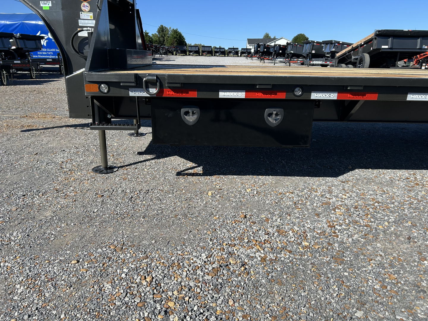 New 2026 MAXXD Gooseneck Flatbed Trailer | 102" x 28' 30K GVWR