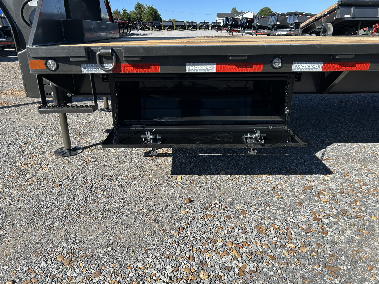 New 2026 MAXXD Gooseneck Flatbed Trailer | 102" x 28' 30K GVWR