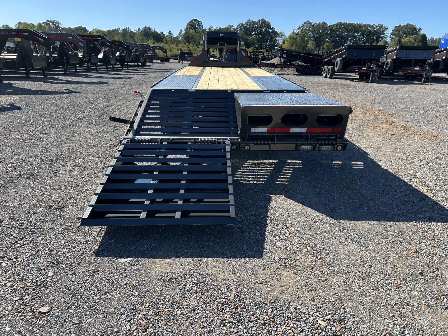 New 2026 MAXXD Gooseneck Flatbed Trailer | 102" x 28' 30K GVWR