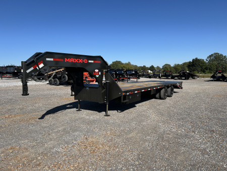 New 2026 MAXXD Gooseneck Flatbed Trailer | 102  x 28' 30K GVWR