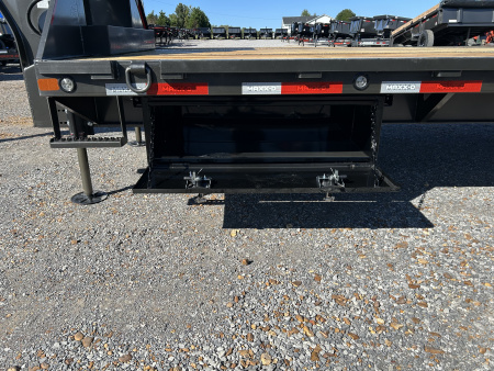 New 2026 MAXXD Gooseneck Flatbed Trailer | 102" x 28' 30K GVWR