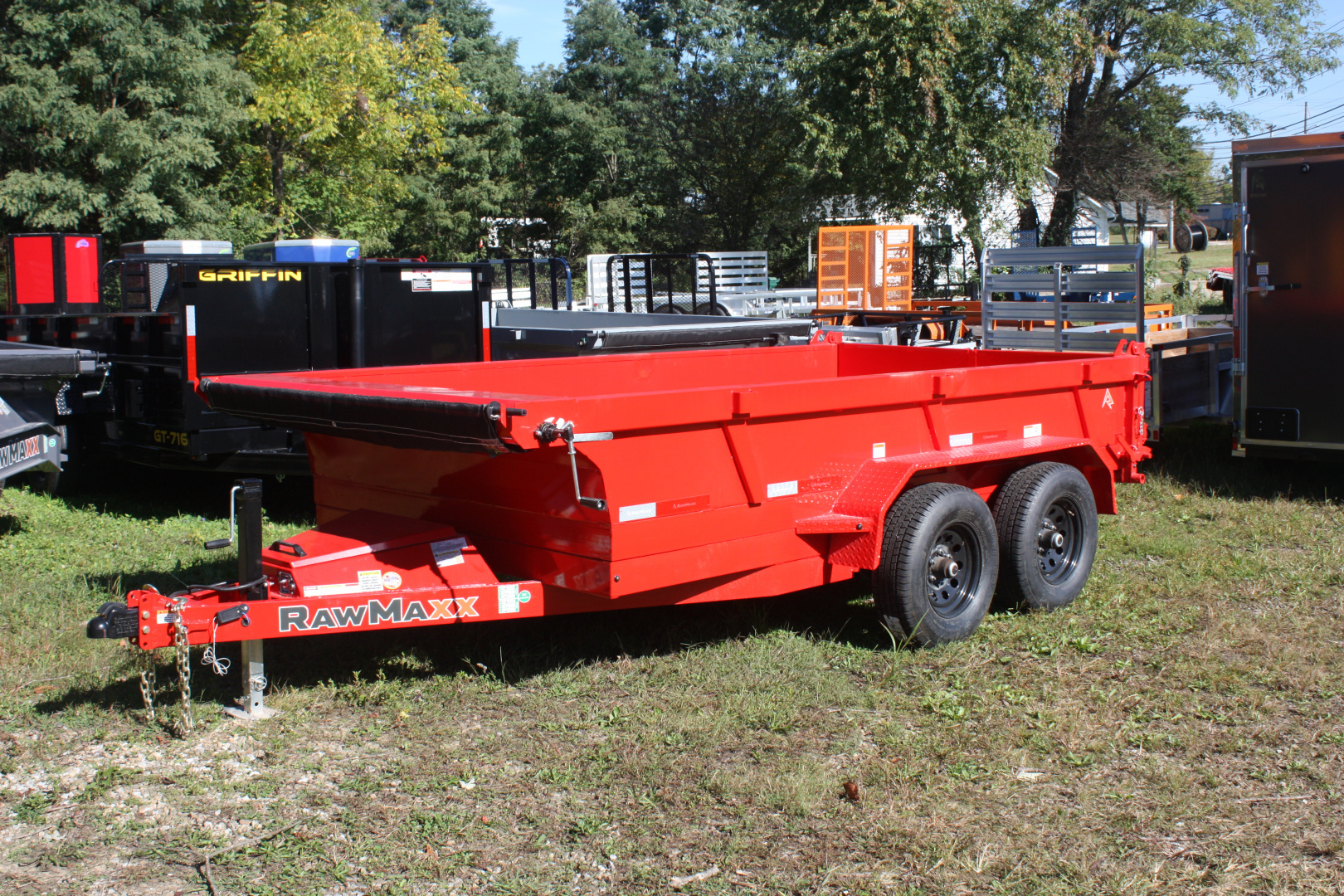 New 2026 RawMaxx MDX Dump Trailer
