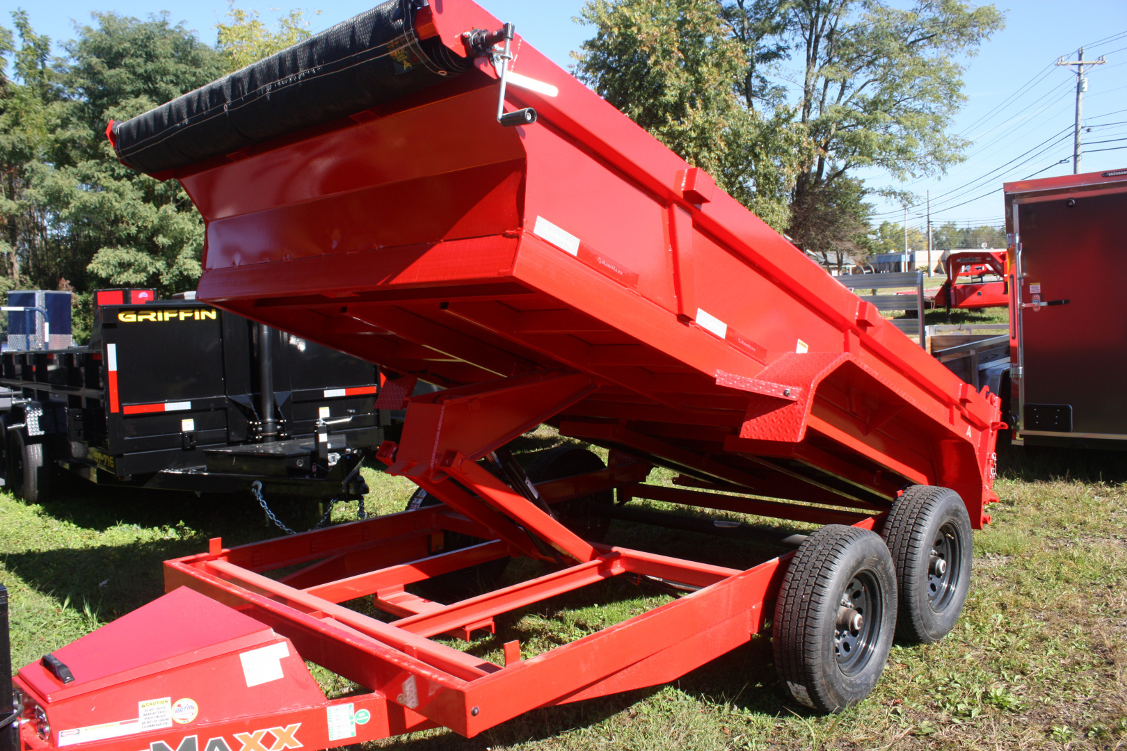 New 2026 RawMaxx MDX Dump Trailer