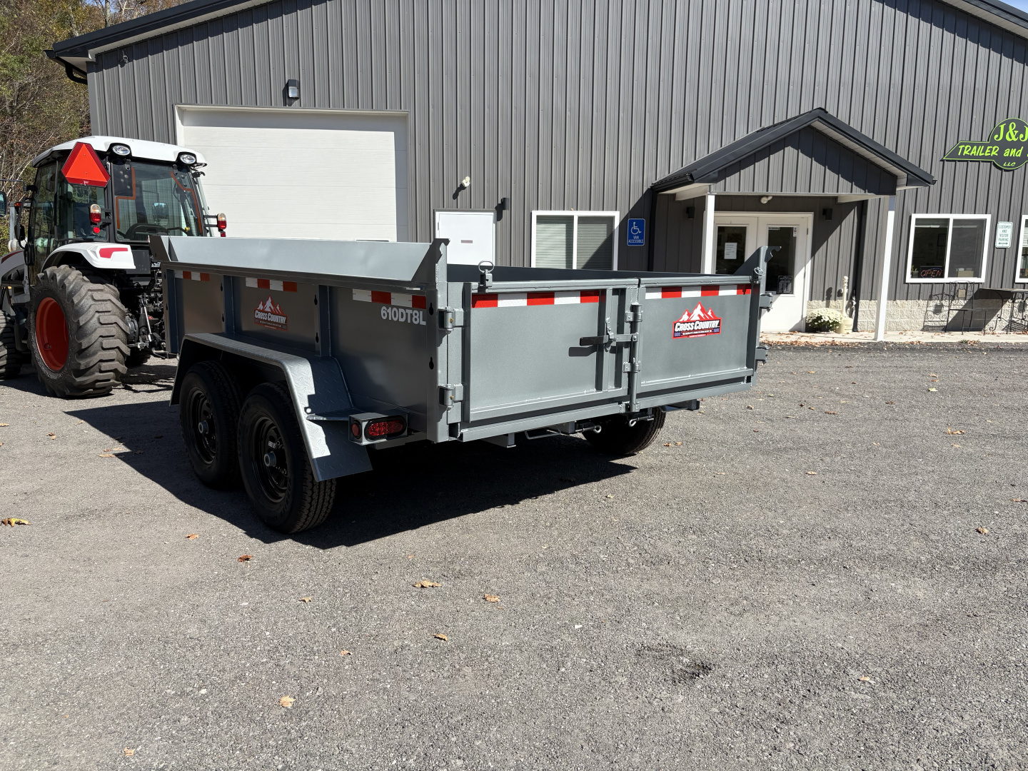 New 2026 Cross Country Manufacturing 610DT8LP Dump Trailer