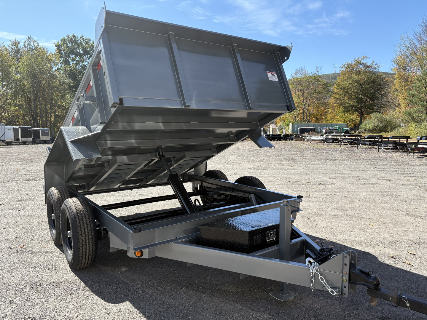 New 2026 Cross Country Manufacturing 610DT8LP Dump Trailer