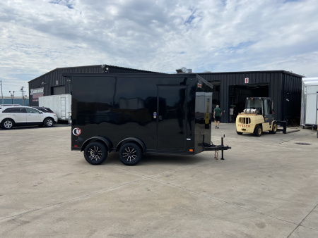 New United 12' UJ V-Nose Enclosed Cargo Trailer