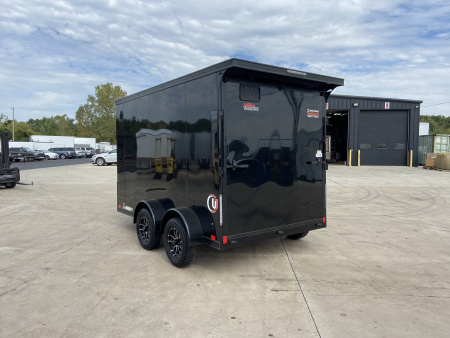 New United 12' UJ V-Nose Enclosed Cargo Trailer