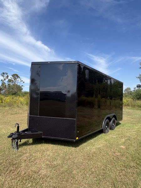 New 2026 Diamond Cargo 8.5x16TA 7' Blackout Edition PolyCor Cargo / Enclosed Trailer