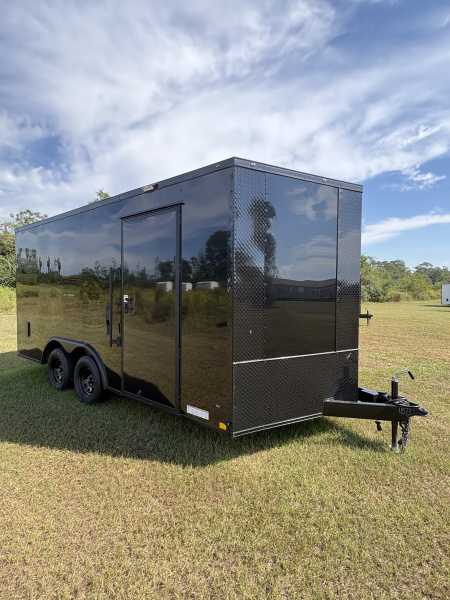 New 2026 Diamond Cargo 8.5x16TA 7' Blackout Edition PolyCor Cargo / Enclosed Trailer