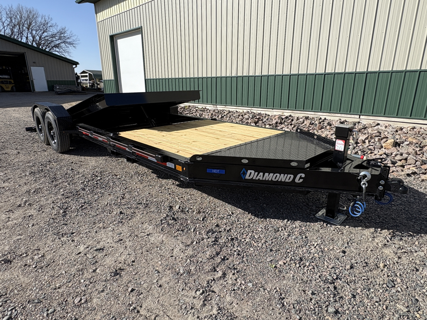 New 2026 22' 14k Diamond C Tilt Trailer