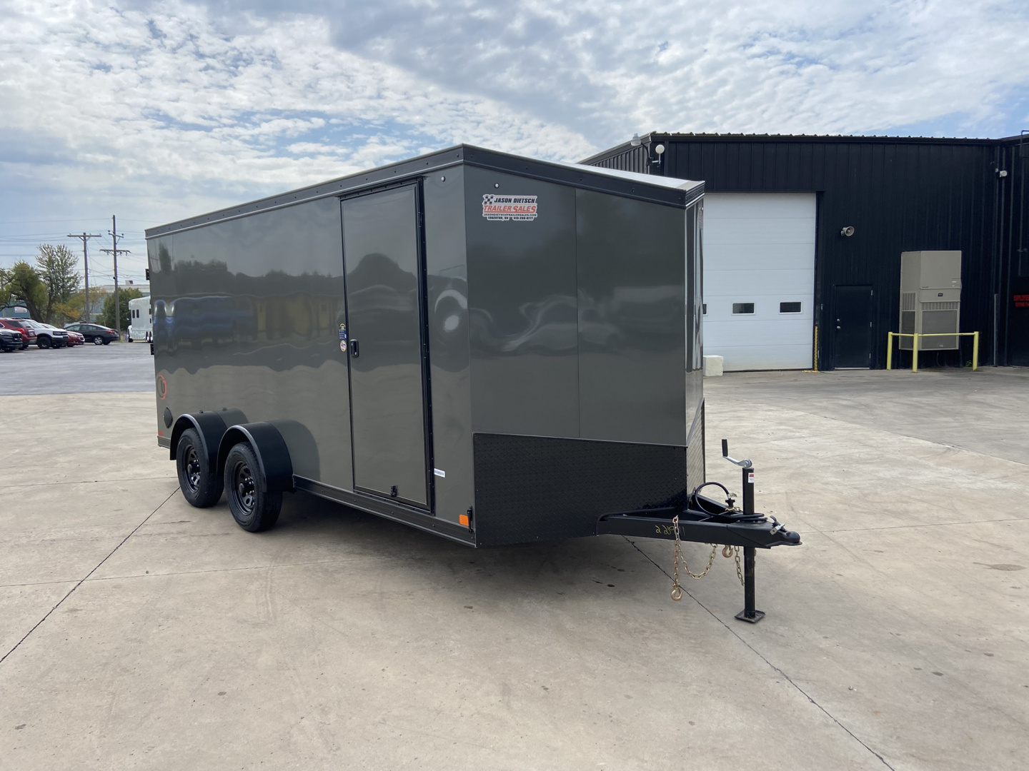 New United 16' Enclosed Cargo Trailer